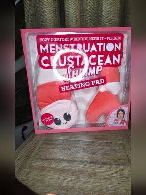 Menstruation Heating Pad - Pink/Coral, Lavender Scented